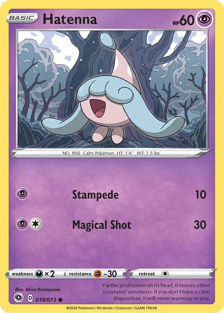 18/73 from Champion's Path Common Pokemon Card