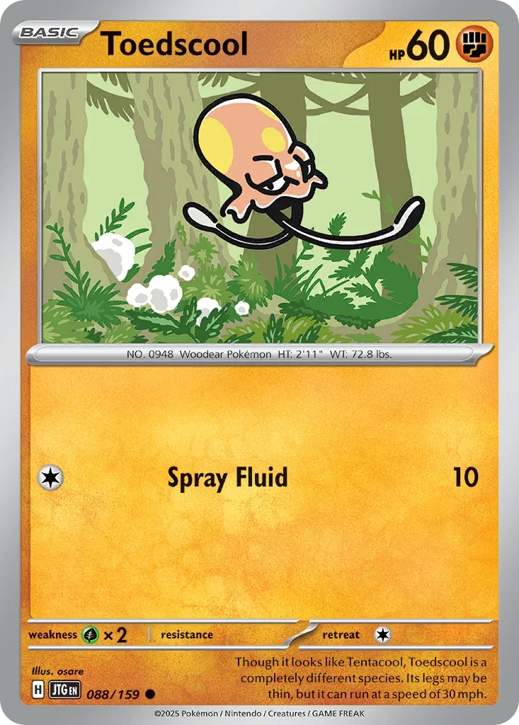 088/159 from Journey Together Common Pokemon Card