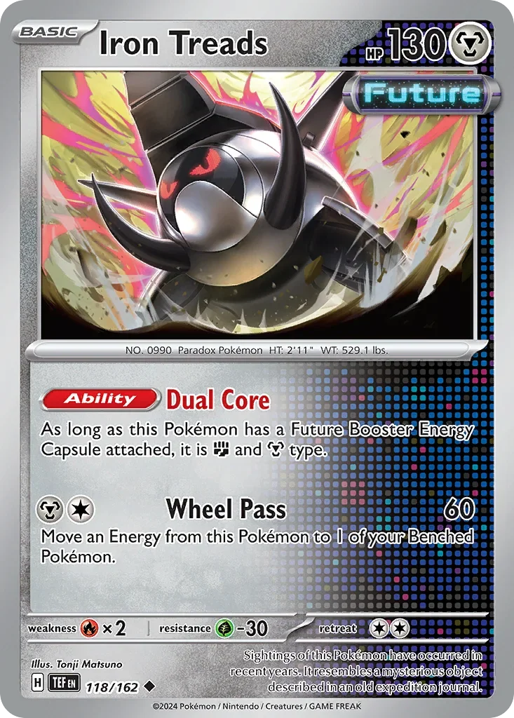 118/162 from Temporal Forces Uncommon Pokemon Card