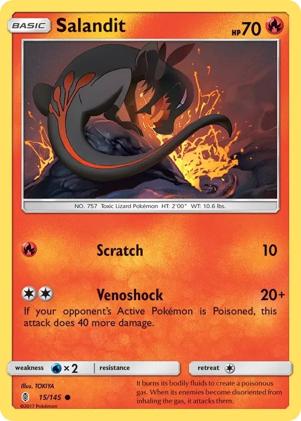 15/145 from Guardians Rising Common Pokemon Card