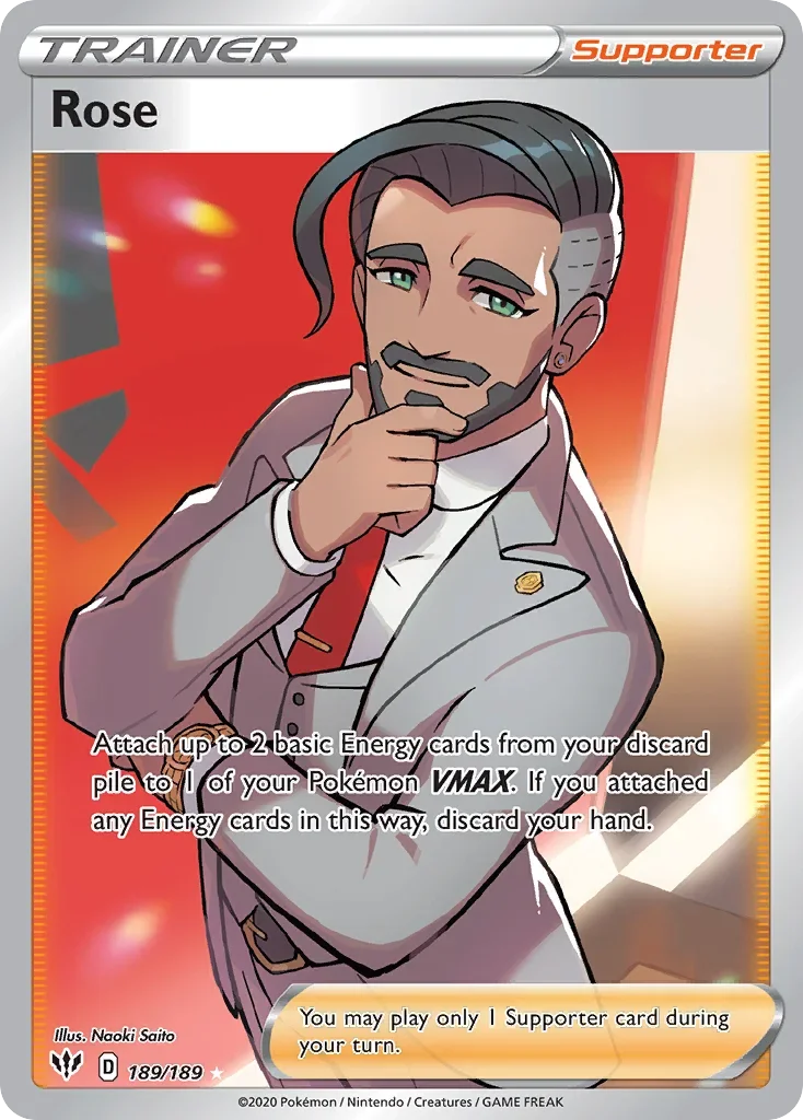 189/189 from Darkness Ablaze Full Art Trainer Card
