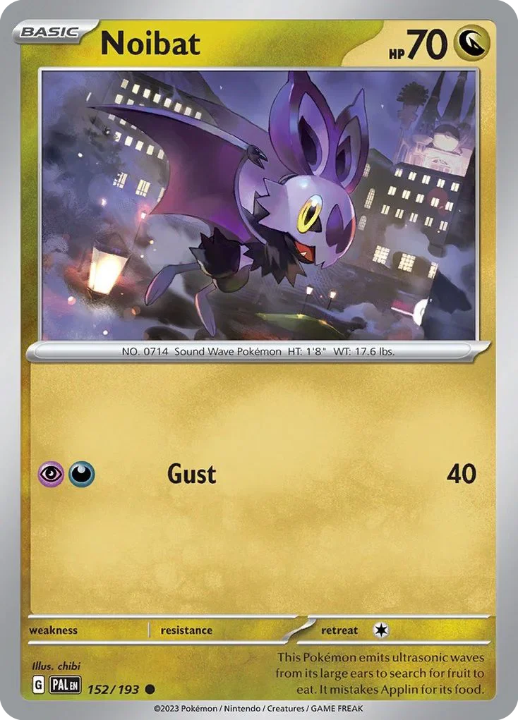 152/193 from Paldea Evolved Common Pokemon Card