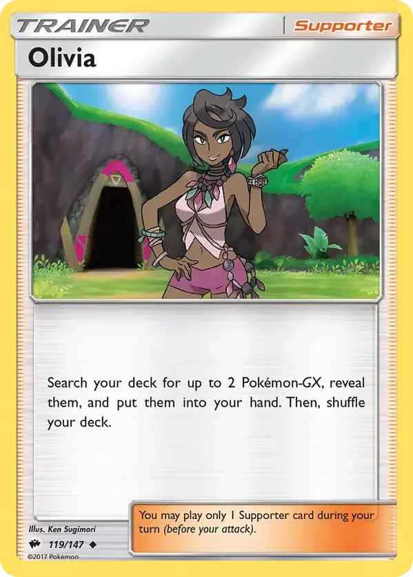 119/147 from Burning Shadows Uncommon Trainer Card