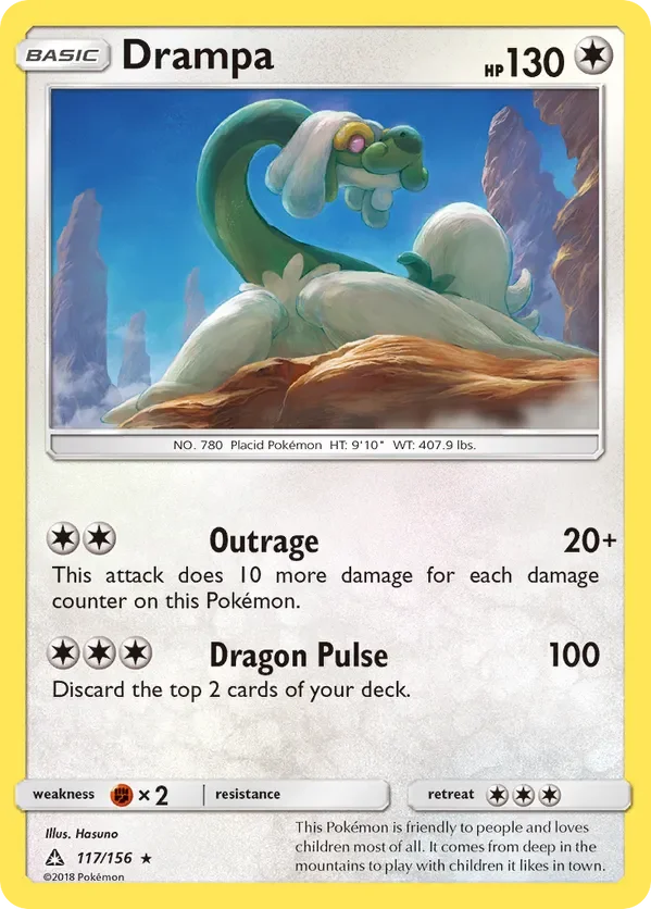 117/156 from Ultra Prism Holo Rare Pokemon Card
