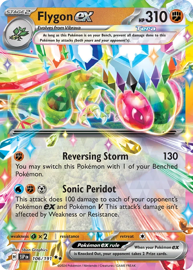 106/191 from Surging Sparks Card List Double Rare Pokemon Card