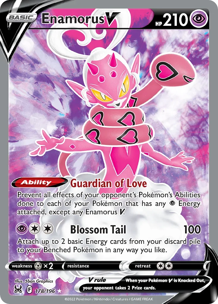 178/196 from Lost Origin Ultra Rare Pokemon Card