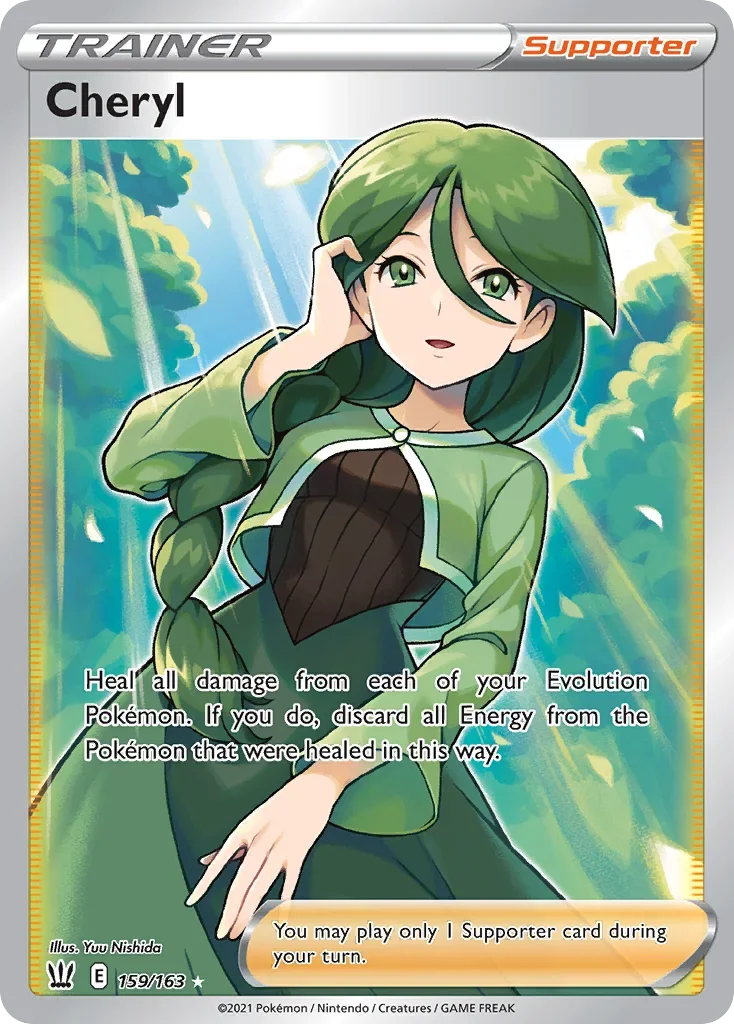 159/163 from Battle Styles Full Art Trainer Card