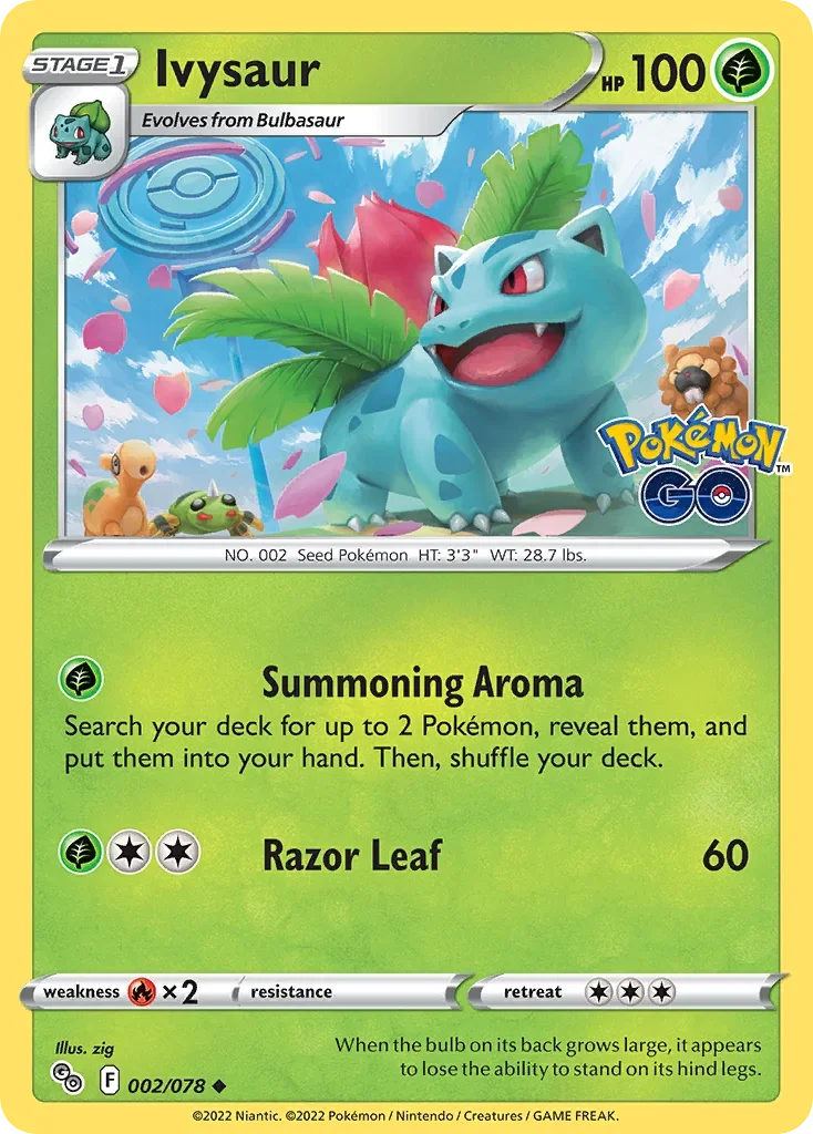 002/078 from Pokemon GO Uncommon Pokemon Card