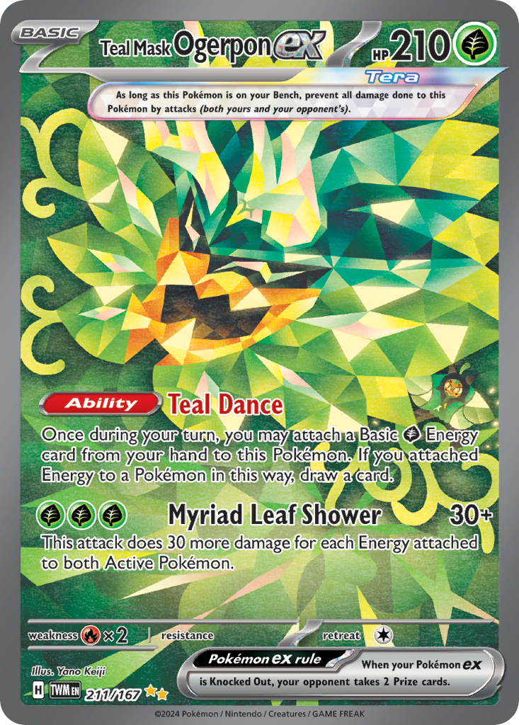 211/167 from Twilight Masquerade Special Illustration Rare Pokemon Card