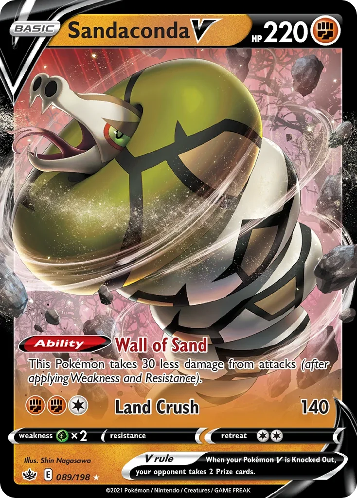 089/198 from Chilling Reign Ultra Rare Pokemon Card