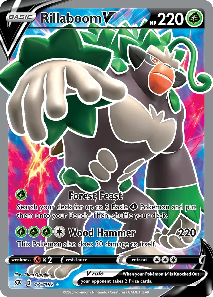 175/192 from Rebel Clash Full Art Pokemon Card