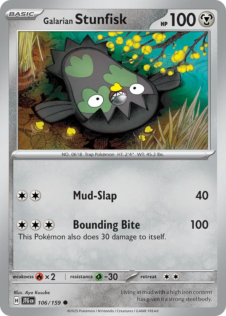 106/159 from Journey Together Common Pokemon Card