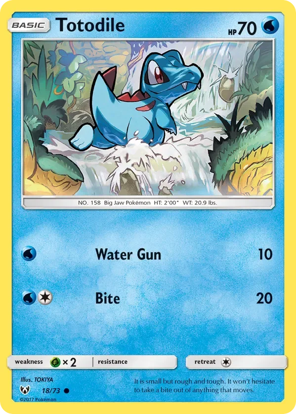 18/73 from Shining Legends Common Pokemon Card