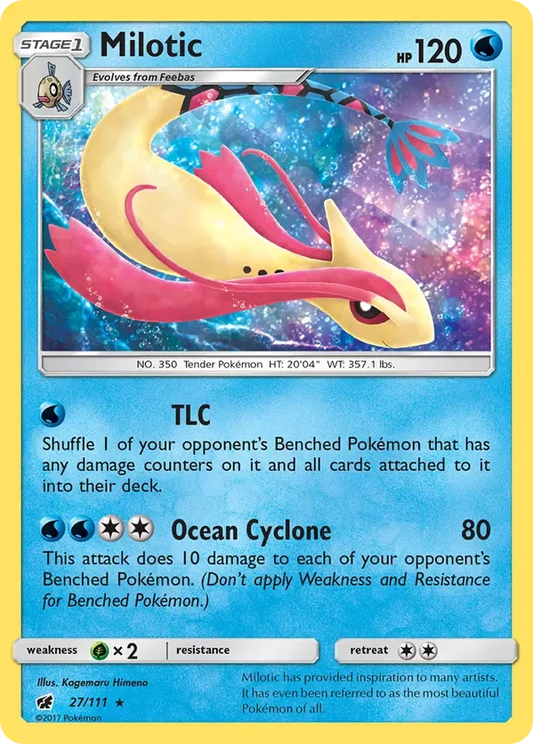 27/111 from Crimson Invasion Holo Rare Pokemon Card