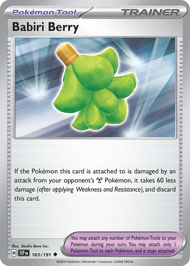 163/191 from Surging Sparks Card List Uncommon Pokemon Card