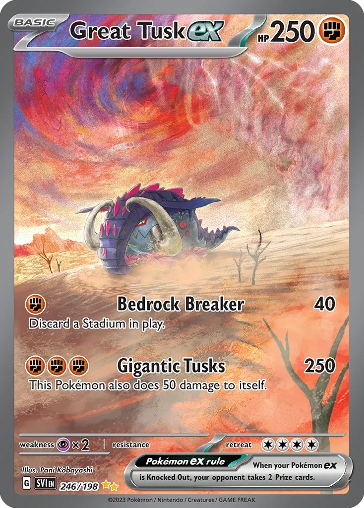 246/198 from Scarlet & Violet Special Illustration Rare Pokemon Card