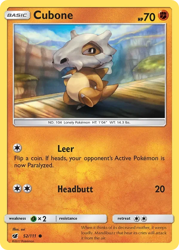 52/111 from Crimson Invasion Common Pokemon Card