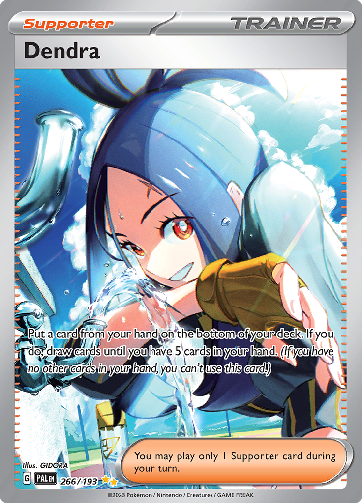 266/193 from Paldea Evolved Special Illustration Rare Pokemon Card