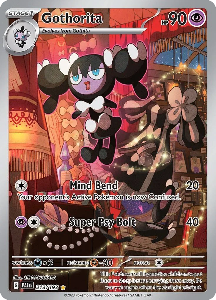 213/193 from Paldea Evolved Illustration Rare Pokemon Card