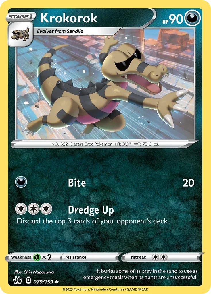 079/159 from Crown Zenith Uncommon Pokemon Card