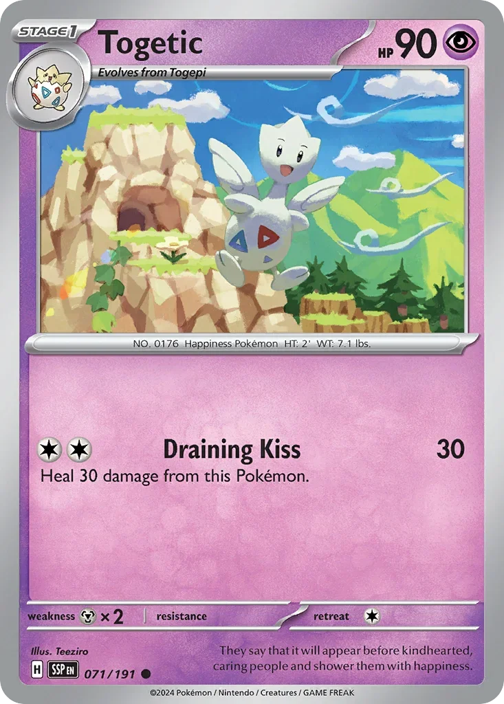 071/191 from Surging Sparks Card List Common Pokemon Card