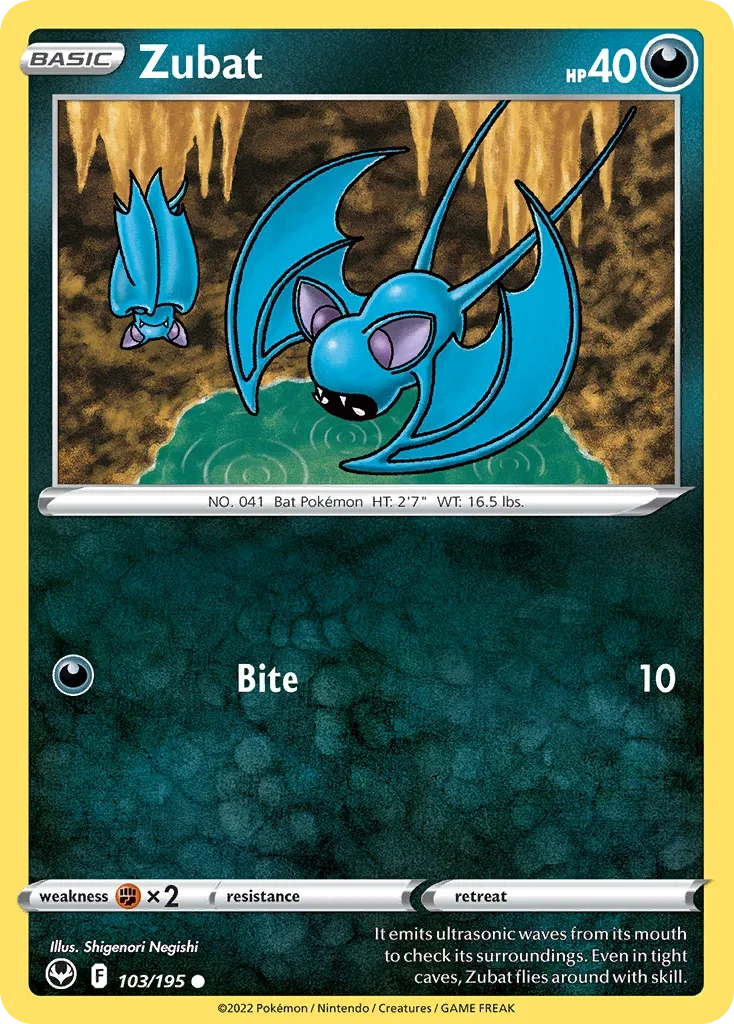 103/195 from Silver Tempest Common Pokemon Card