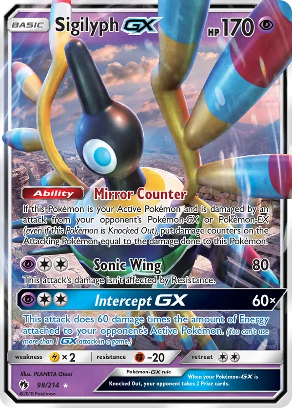 98/214 from Lost Thunder Ultra Rare Pokemon Card