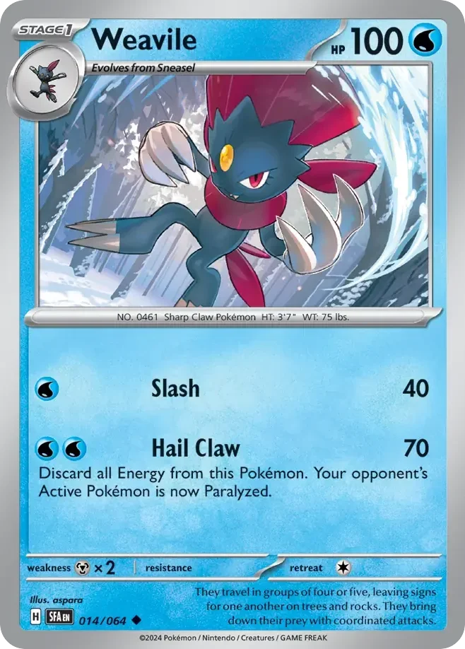 014/064 from Shrouded Fable Card List Uncommon Pokemon Card