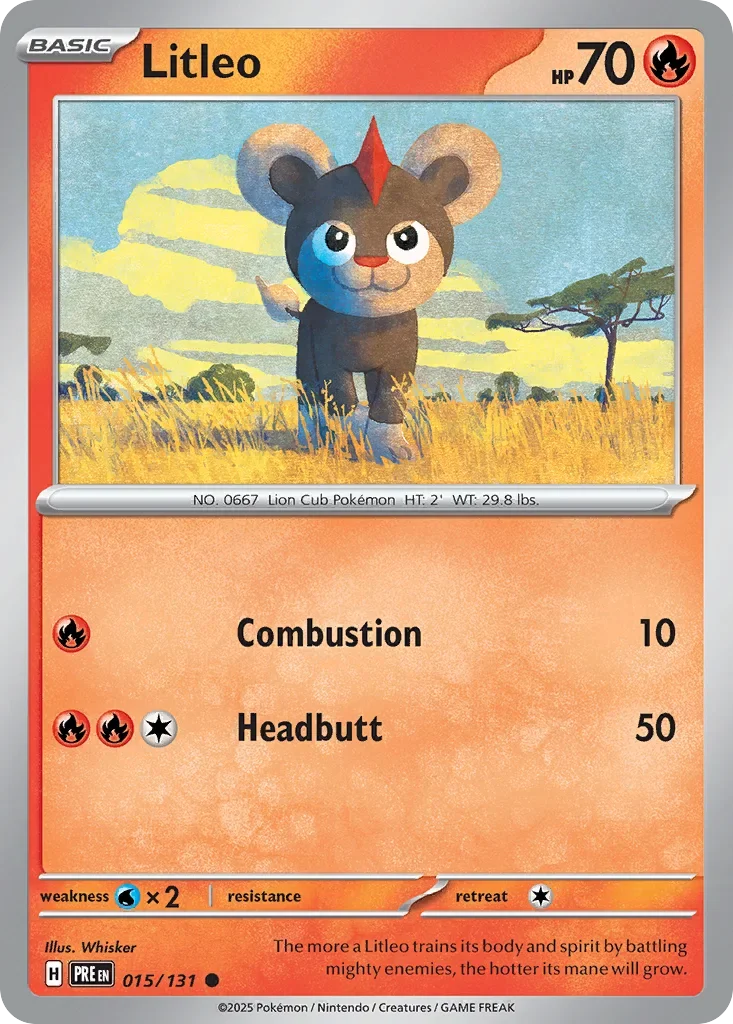 015/131 from Prismatic Evolutions Card List Common Pokemon Card