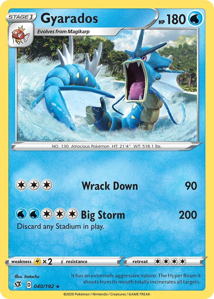040/192 from Rebel Clash Holo Rare Pokemon Card