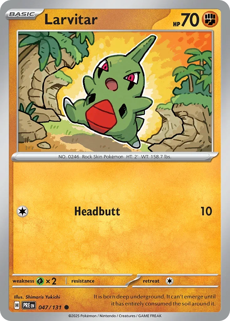 047/131 from Prismatic Evolutions Card List Common Pokemon Card