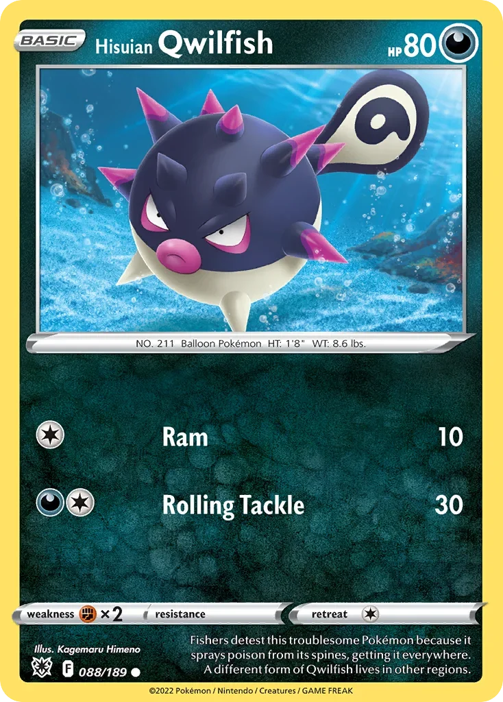 088/189 from Astral Radiance Common Pokemon Card