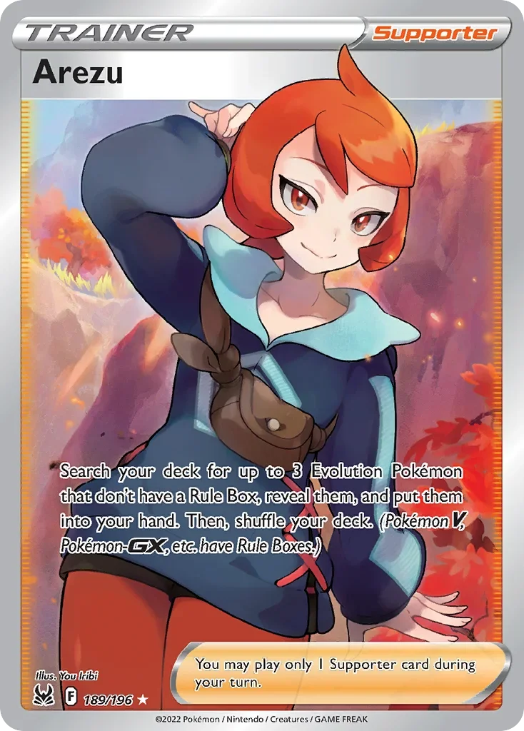189/196 from Lost Origin Ultra Rare Trainer Card