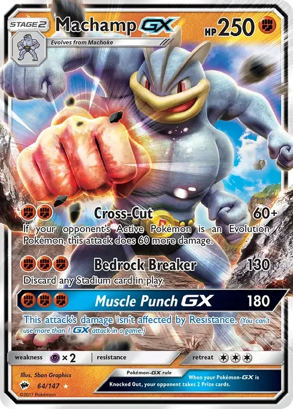 064/147 from Burning Shadows Ultra Rare Pokemon Card