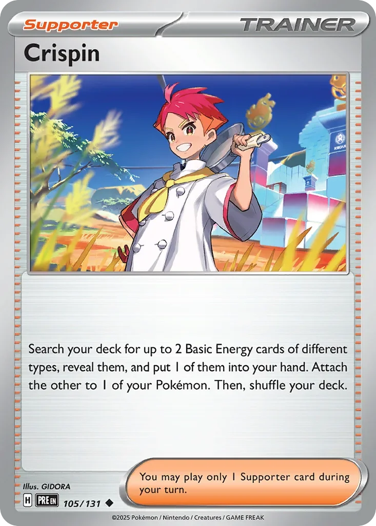 105/131 from Prismatic Evolutions Card List Uncommon Pokemon Card
