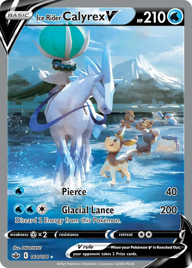 164/198 from Chilling Reign Alternate Art Pokemon Card