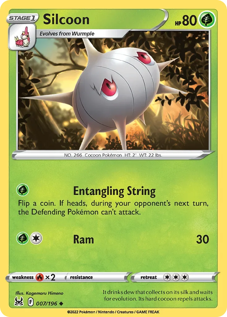 007/196 from Lost Origin Uncommon Pokemon Card