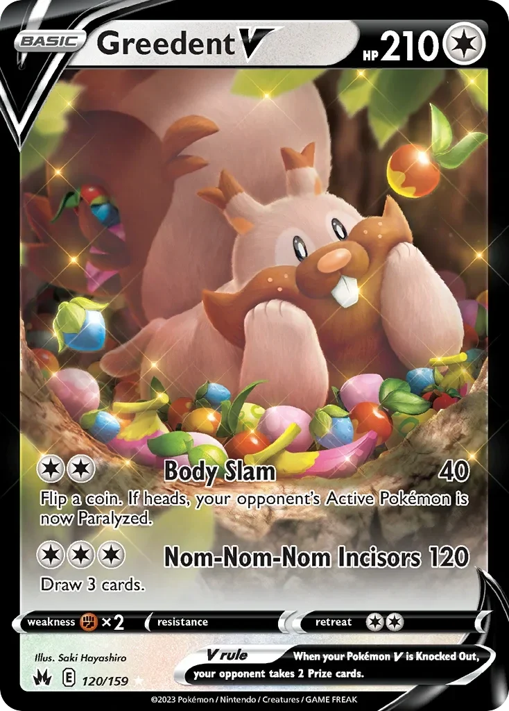 120/159 from Crown Zenith Ultra Rare Pokemon Card