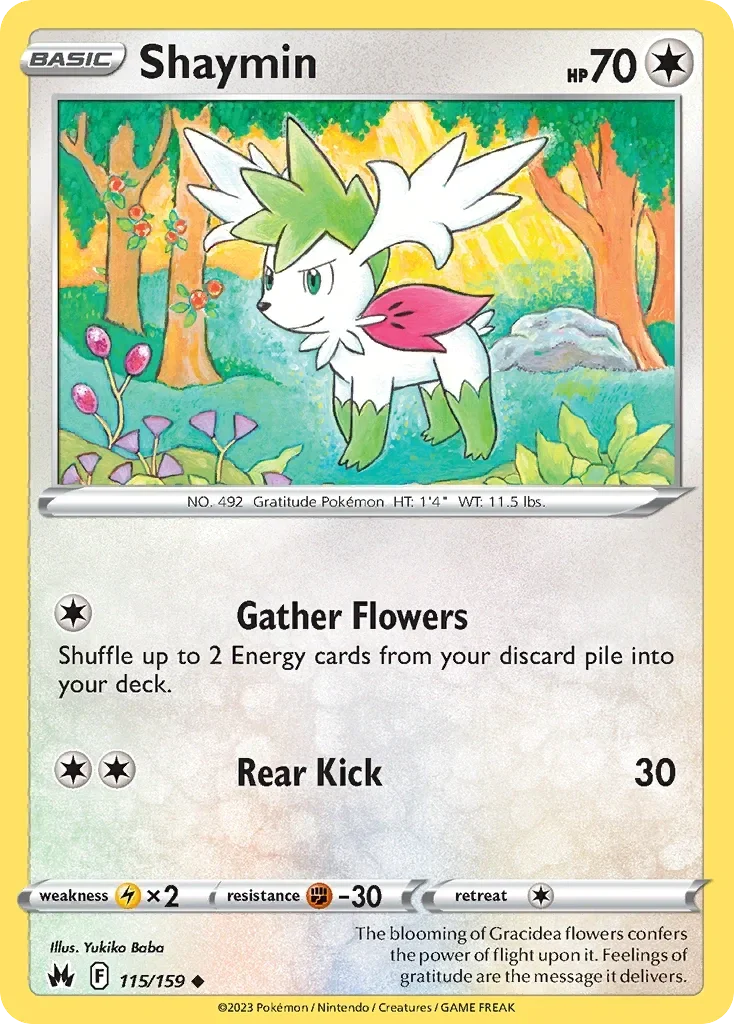 115/159 from Crown Zenith Uncommon Pokemon Card