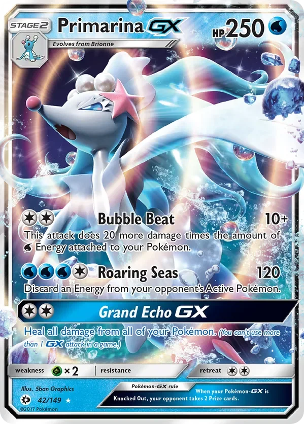 42/149 from Sun & Moon Base Ultra Rare Pokemon Card