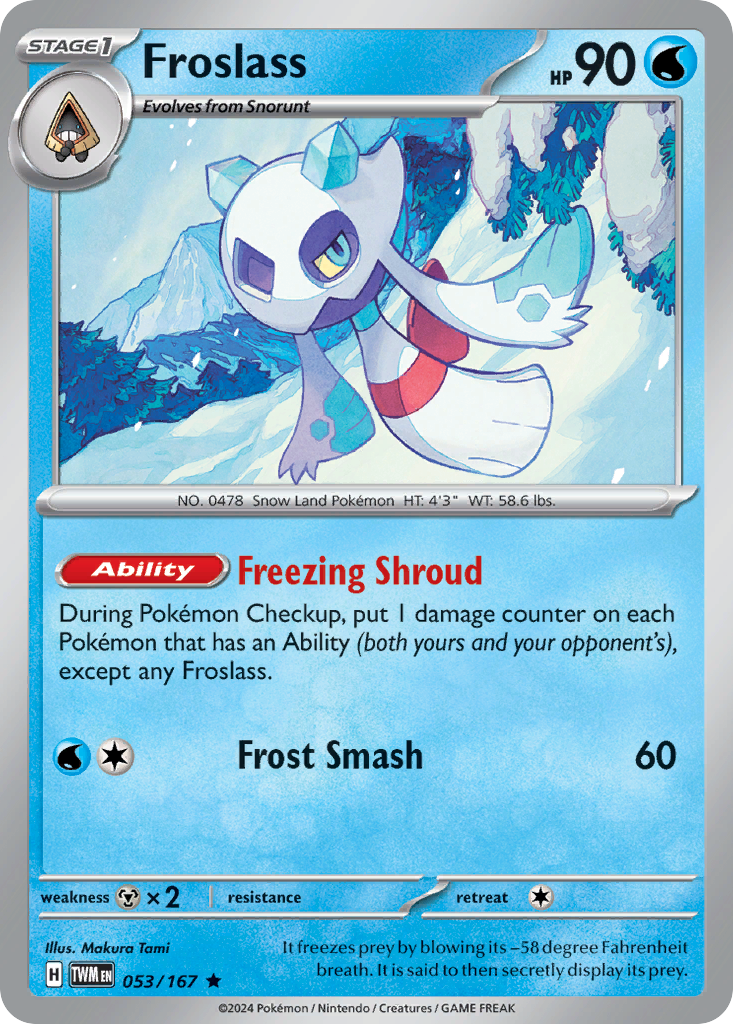 053/167 from Twilight Masquerade Card List Rare Pokemon Card