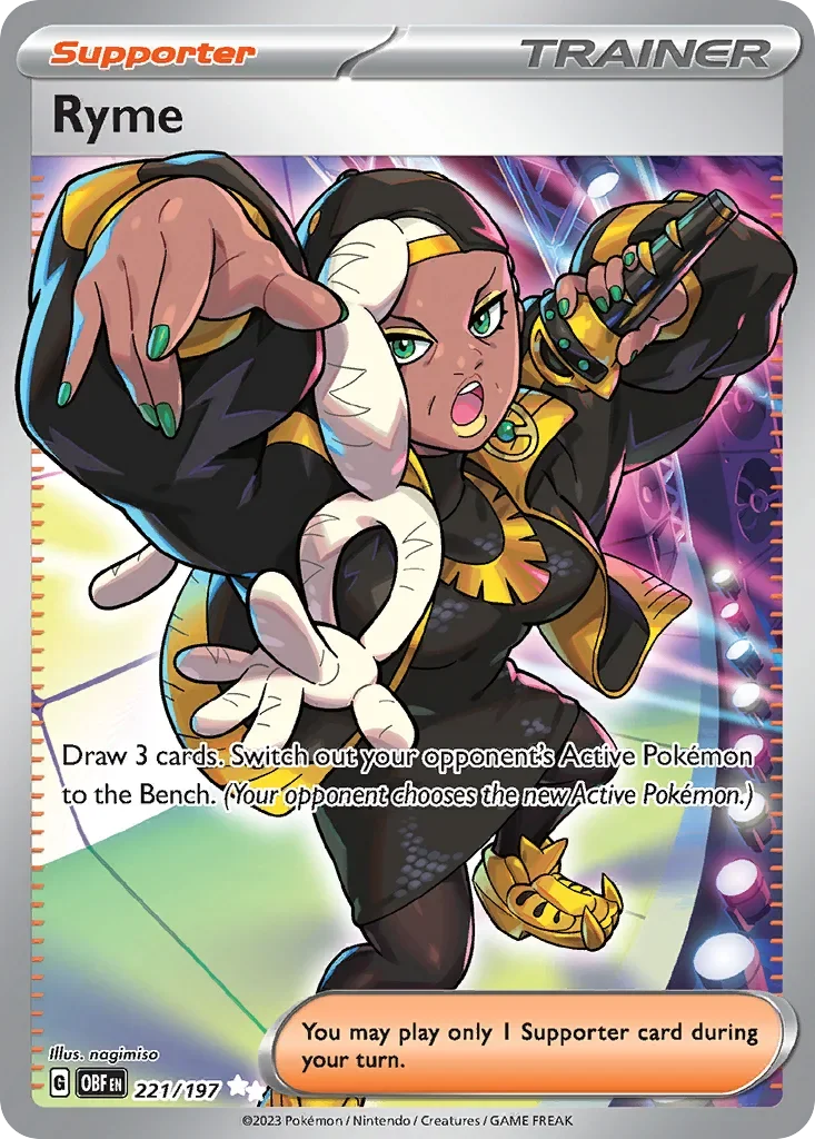 221/197 from Obsidian Flames Ultra Rare Pokemon Card