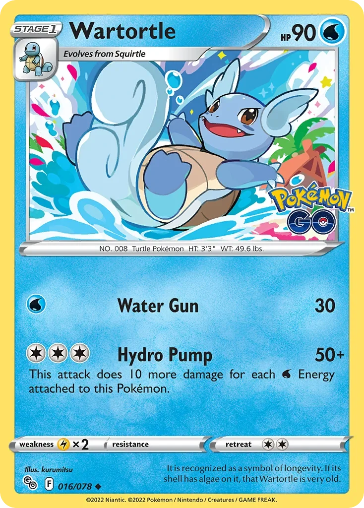 016/078 from Pokemon GO Uncommon Pokemon Card