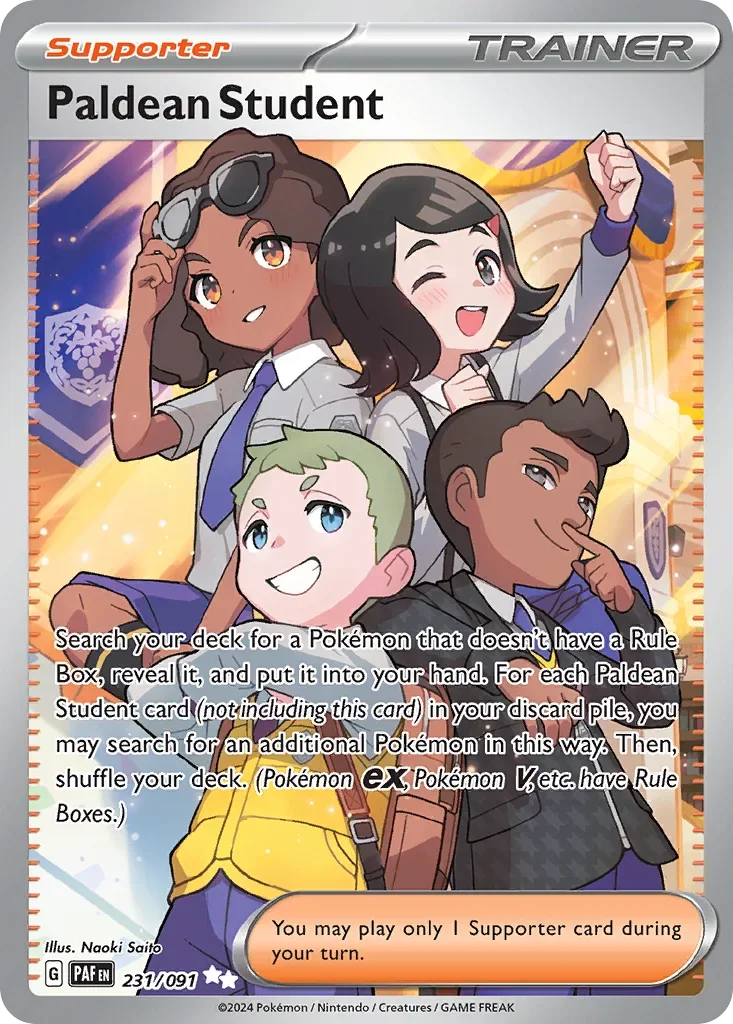 231/091 from Paldean Fates Ultra Rare Pokemon Card