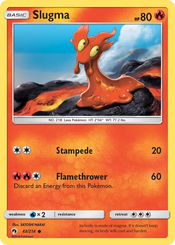 43/214 from Lost Thunder Common Pokemon Card