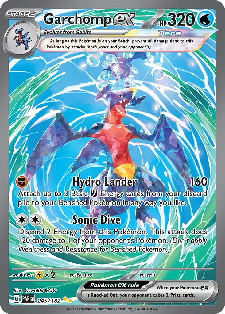 245/182 from Paradox Rift Special Illustration Rare Pokemon Card