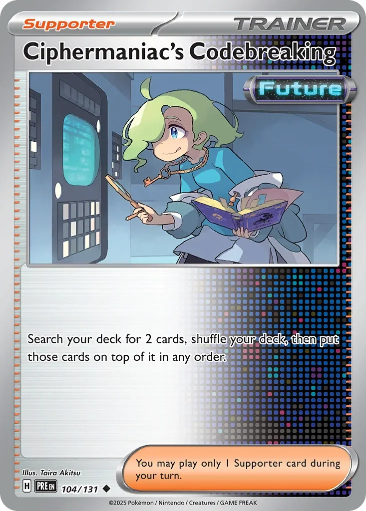 104/131 from Prismatic Evolutions Card List Uncommon Pokemon Card