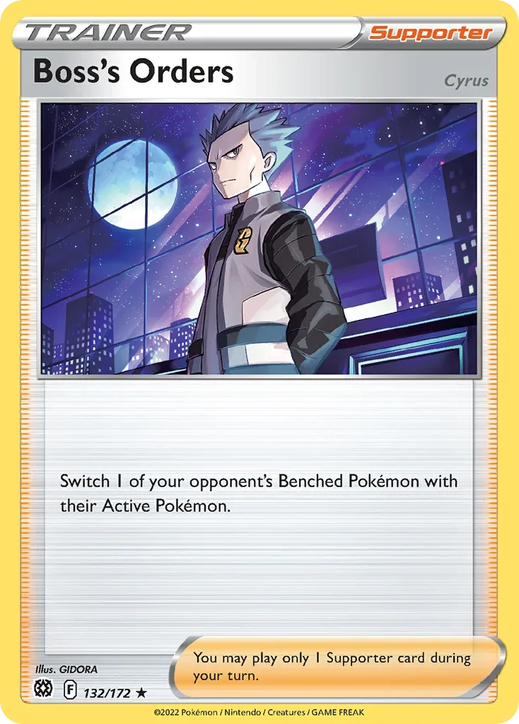 132/172 from Brilliant Stars Holo Rare Trainer Card