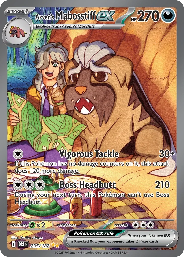 235/182 from Destined Rivals Special Illustration Rare Pokemon Card