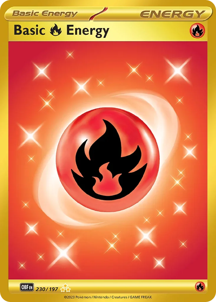 230/197 from Obsidian Flames Hyper Rare Pokemon Card